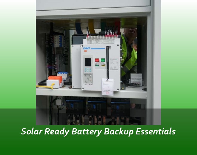 Solar Ready Battery Backup Essentials